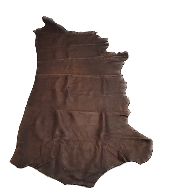 Oily Cowhide Leather Sides (Dark Brown) 3-4 oz. - American Leatherworks