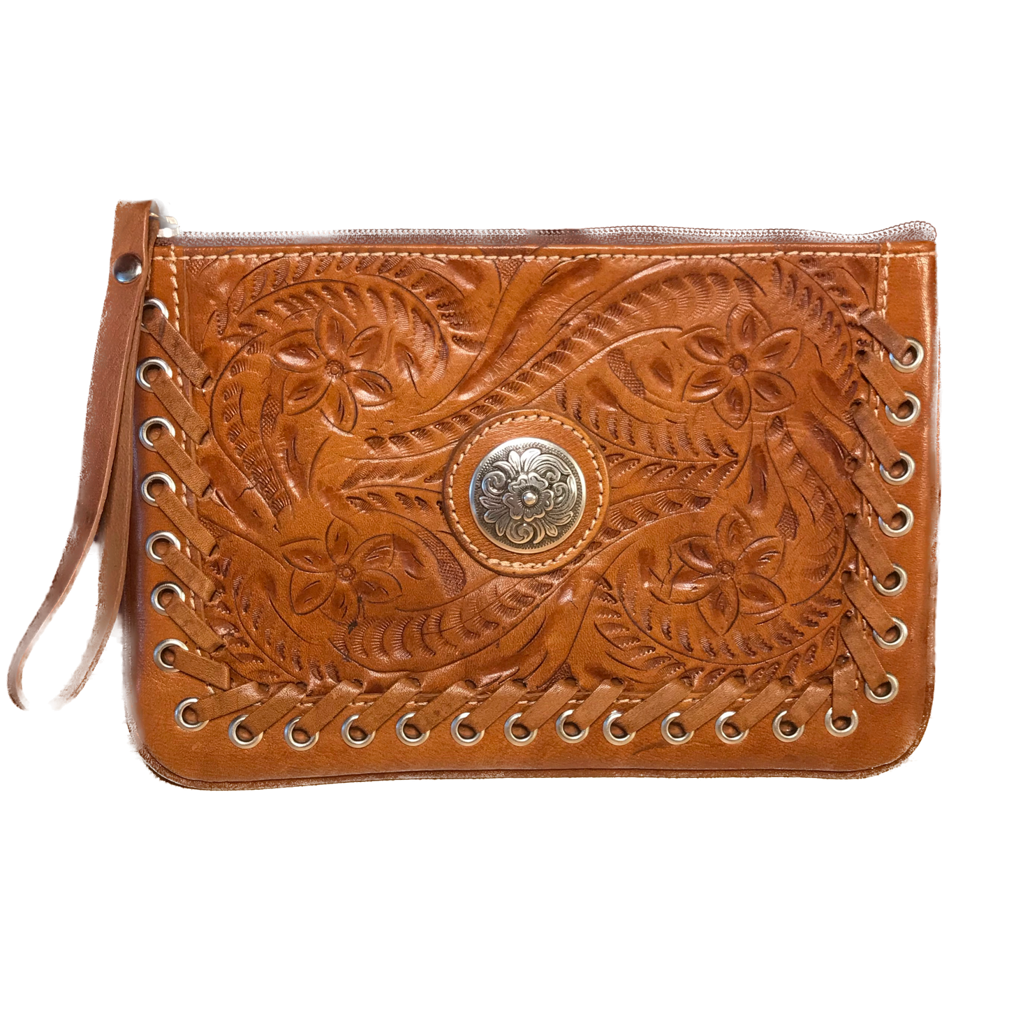 Antique Brown Leather Easy Traveler Case