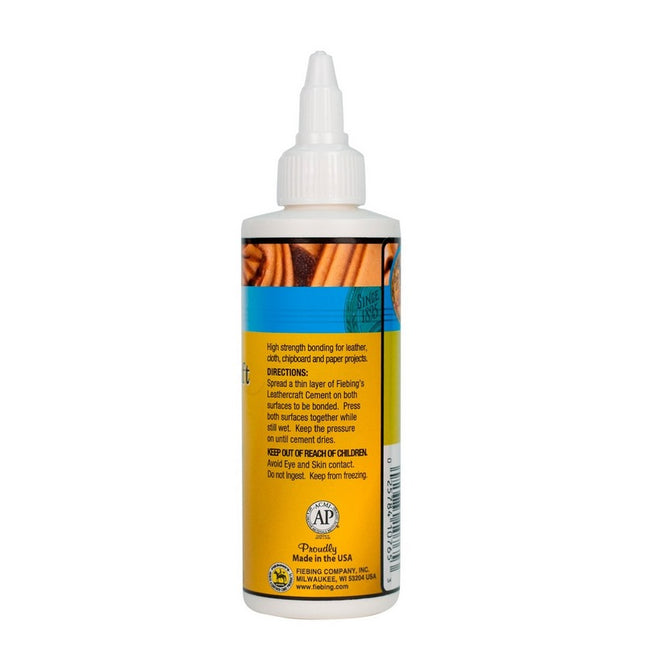 4 oz. Fiebings Leathercraft Cement - American Leatherworks