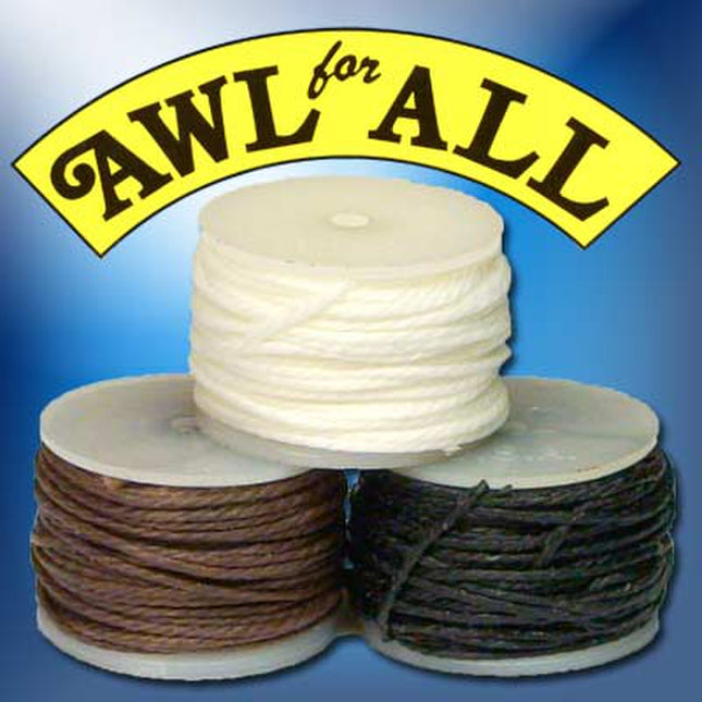THREAD,AWL,BLK/BRN/WHT12YD,3PK