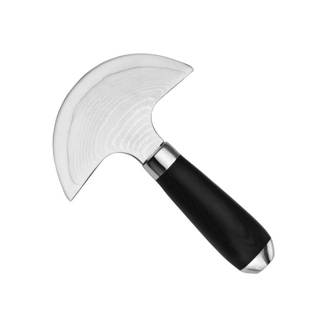DAMASCUS ROUND KNIFE - American Leatherworks