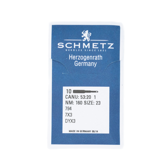 7 X 3 Round Point Schmetz Needles - American Leatherworks