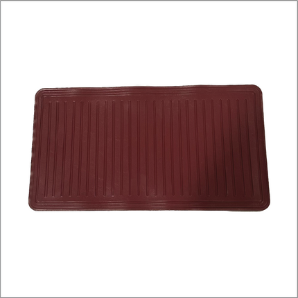 17 3/8" x 9 1/4"  Antique Car Heel Pads