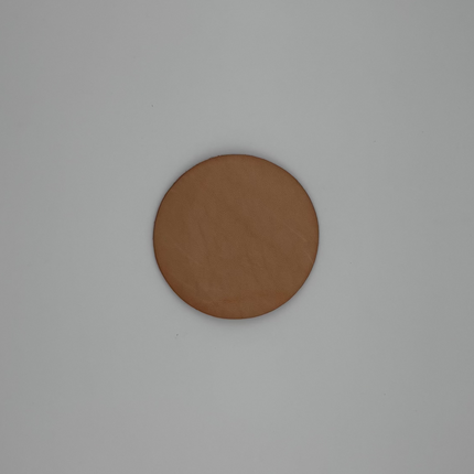 3 1/8" Veg Tan Circle Hat Patch 5 Pack