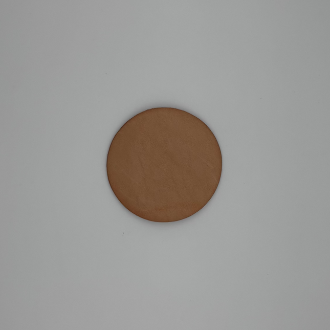 3 1/8" Veg Tan Circle Hat Patch 5 Pack