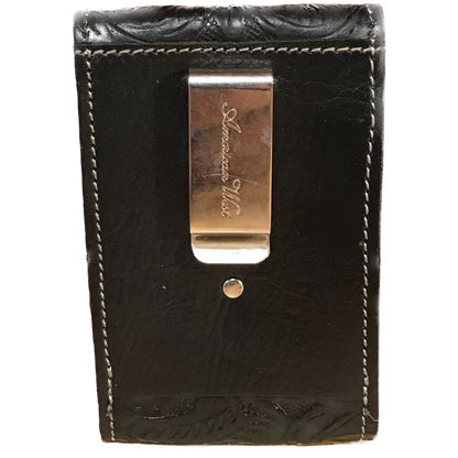 Vintage Leather Multi-Utility Clip-on Pouch