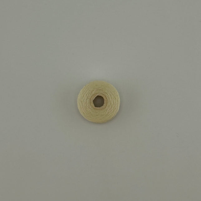 Eddington Prewound Bobbins – Size 69 Bonded Nylon Thread, Style G, White (Full Gross, 144 Bobbins)