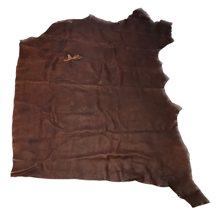 Oily Cowhide Leather Sides (Dark Brown) 3-4 oz. - American Leatherworks