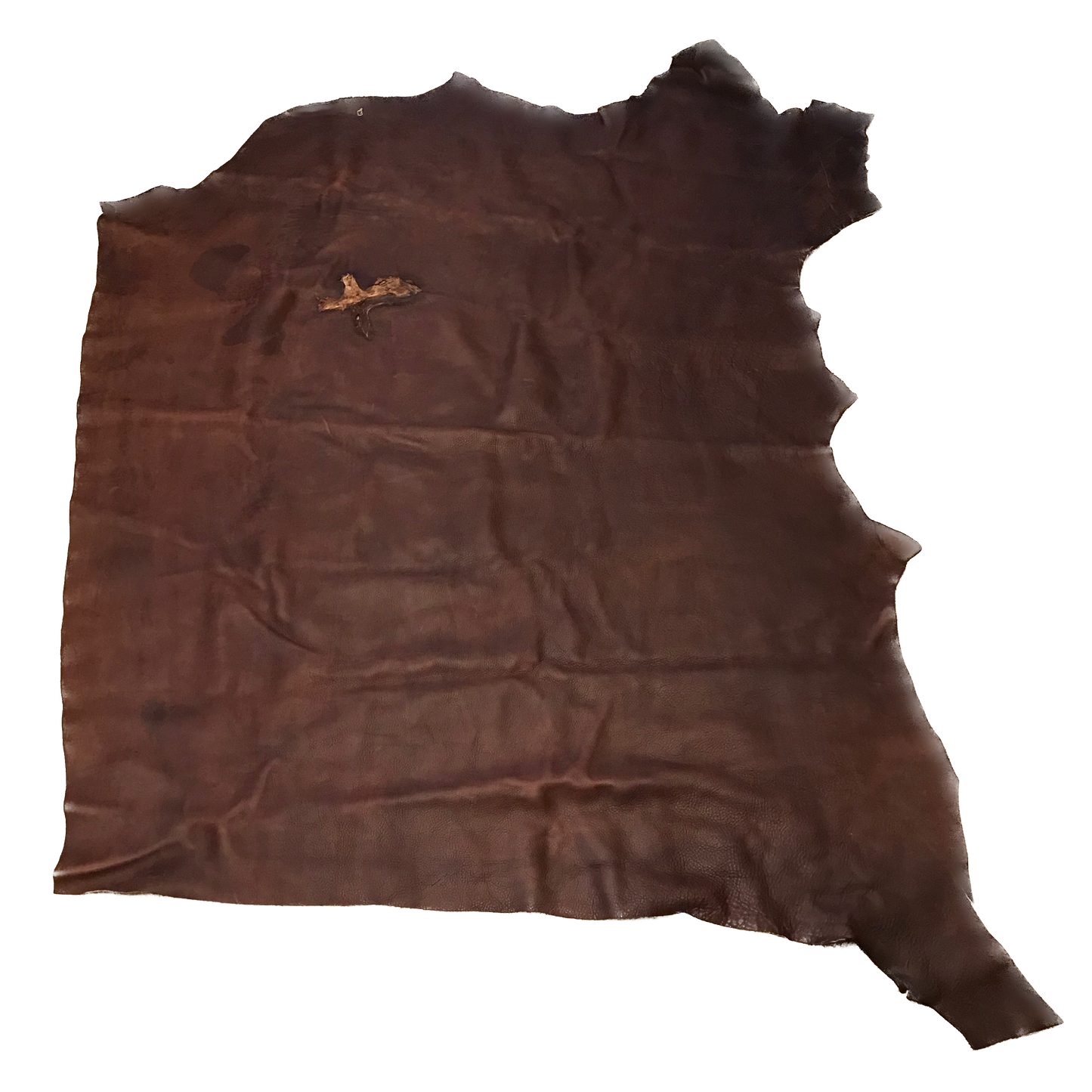 Oily Cowhide Leather Sides (Dark Brown) 3-4 oz.