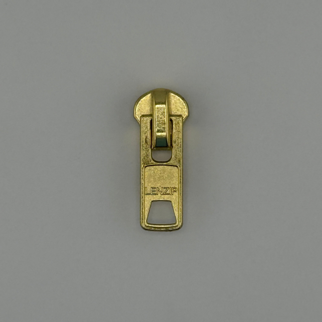 #10 Gauge Brass Zipper Pull – Part #30-G (Gilt Finish) – 10 pcs Pack