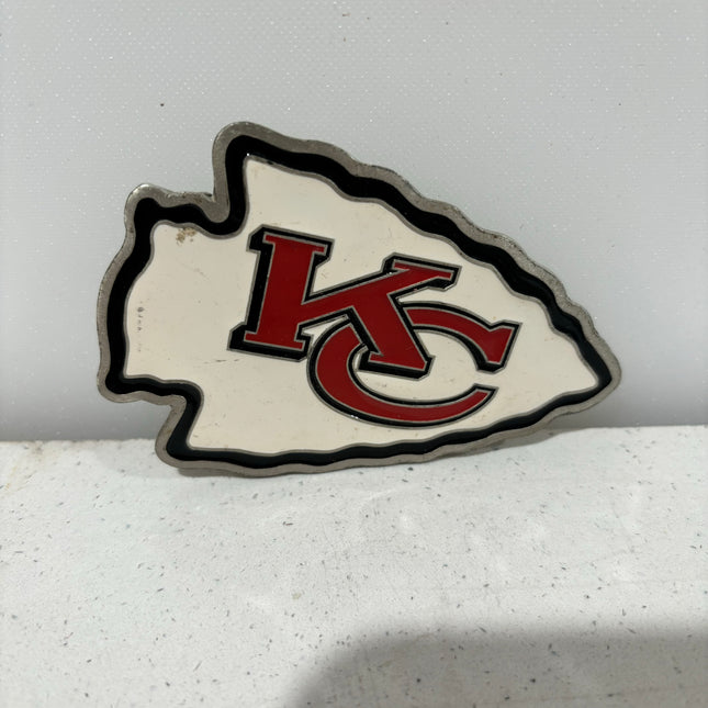 KC Chiefs Logo Belt Buckle