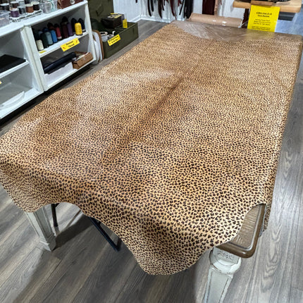 Jaguar Print Cowhide