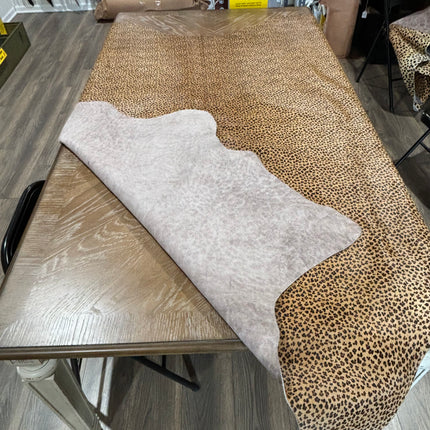 Jaguar Print Cowhide