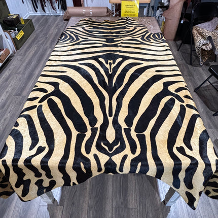 Zebra Print Cowhide