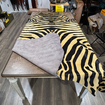 Zebra Print Cowhide