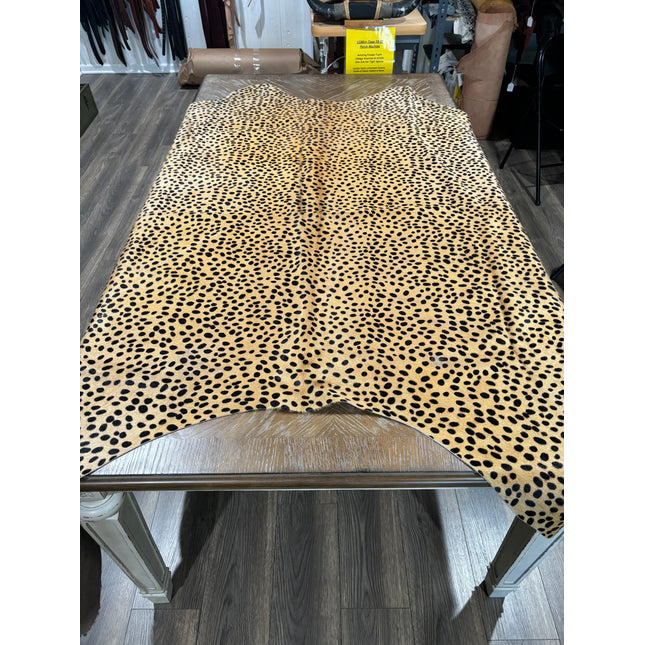 Cheetah Print Cowhide