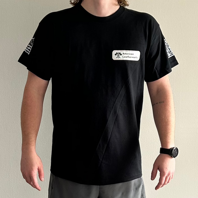 Black ALW T-Shirt - American Leatherworks