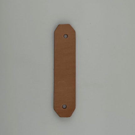 4 3/8" x 1" Veg Tan Tool Mount Strap. 6-7 oz. 10 Pack