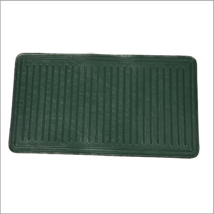 17 3/8" x 9 1/4"  Antique Car Heel Pads