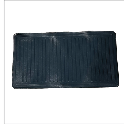 17 3/8" x 9 1/4"  Antique Car Heel Pads
