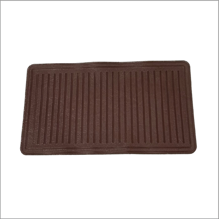 17 3/8" x 9 1/4"  Antique Car Heel Pads