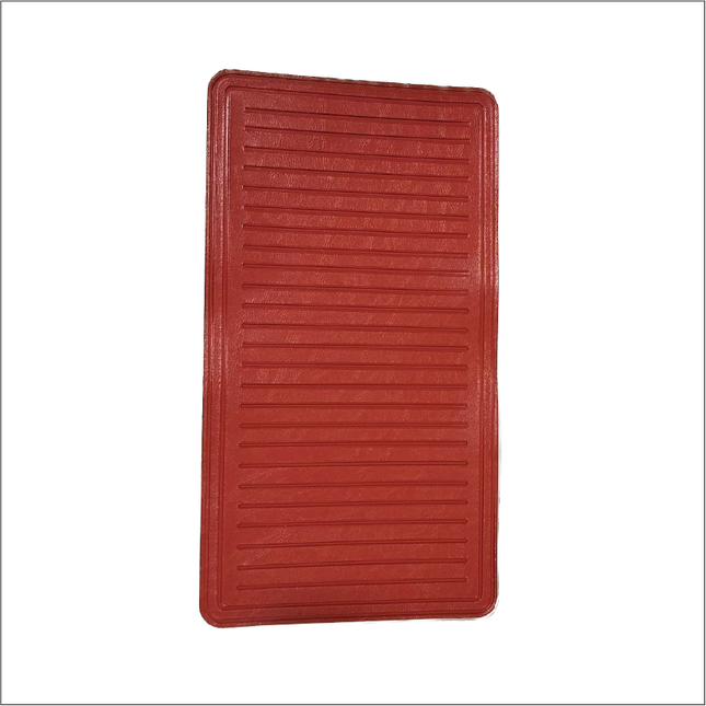 17 3/8" x 9 1/4"  Antique Car Heel Pads