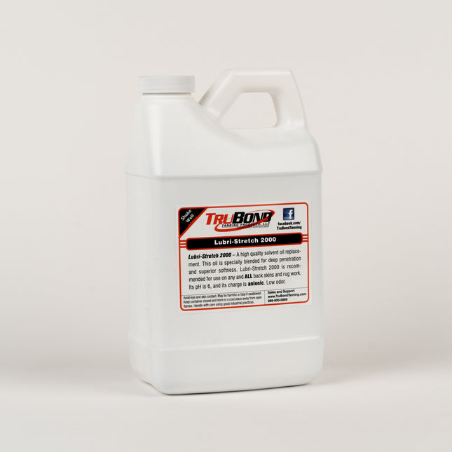 Lubri-Stretch 2000: Taxidermy Leather Oil Half-Gallon