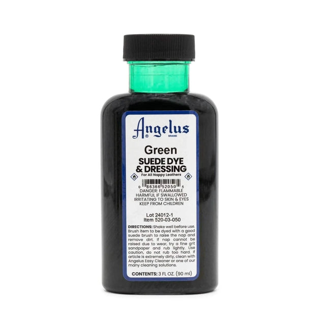 Angelus 3oz. Green Suede Dye - American Leatherworks