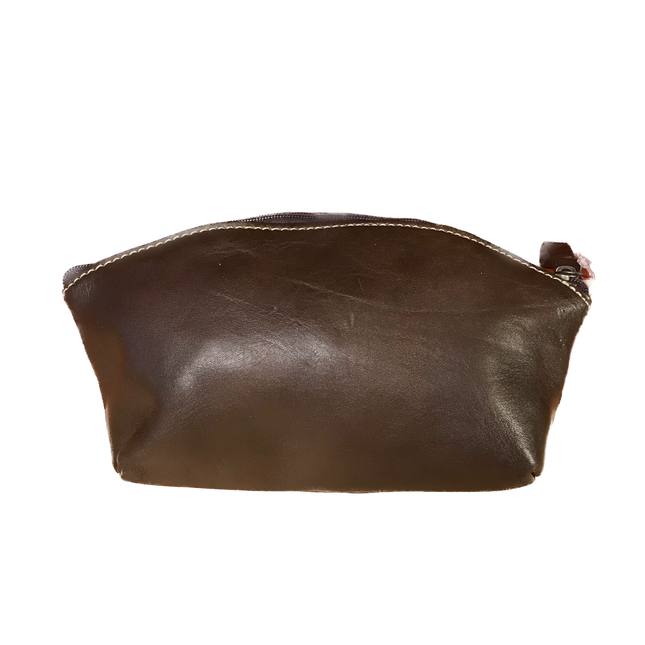 Brown Leather Accessory Case - American Leatherworks