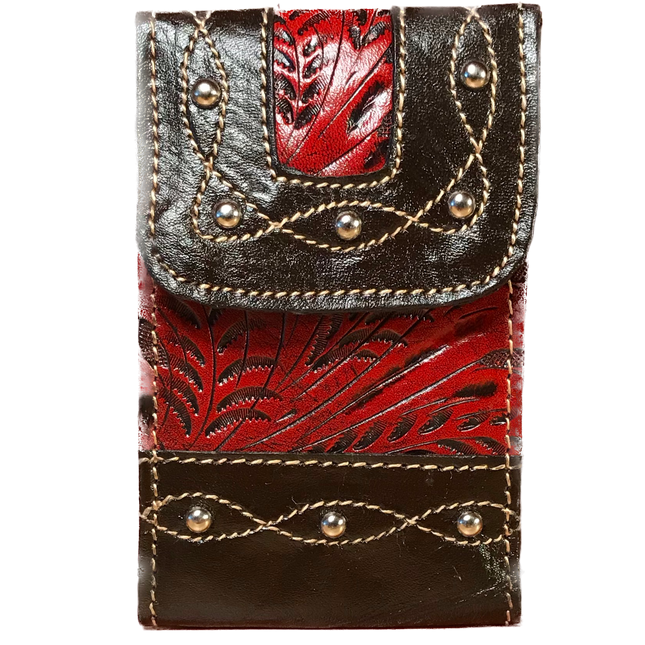 Vintage Leather Multi-Utility Clip-on Pouch - American Leatherworks