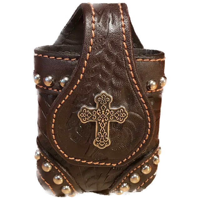 Vintage Leather Multi-Utility Clip-on Pouch - American Leatherworks