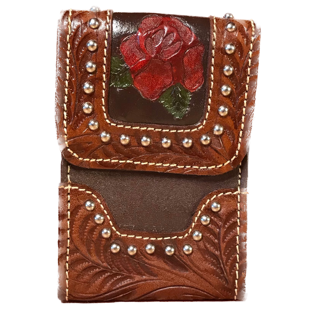 Vintage Leather Multi-Utility Clip-on Pouch - American Leatherworks