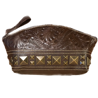 Brown Leather Accessory Case - American Leatherworks