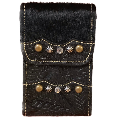 Vintage Leather Multi-Utility Clip-on Pouch