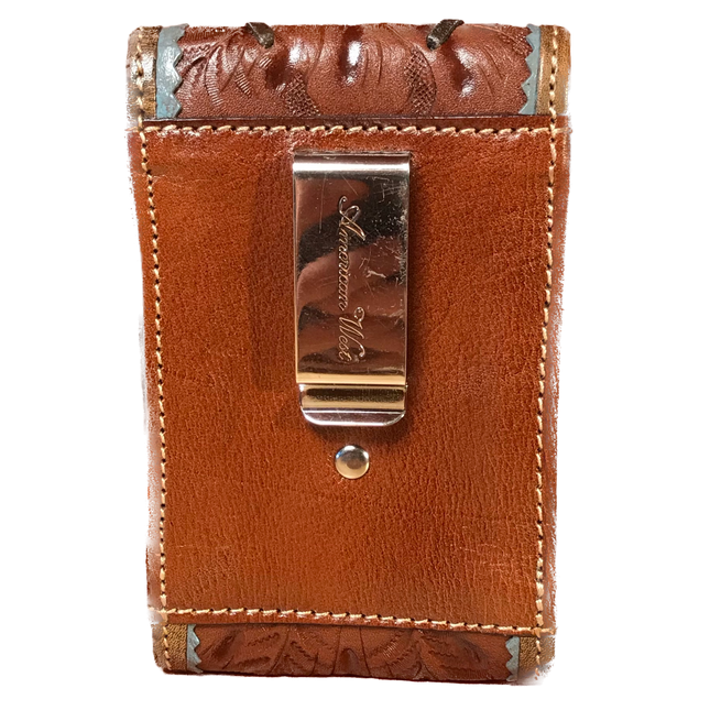 Vintage Leather Multi-Utility Clip-on Pouch - American Leatherworks