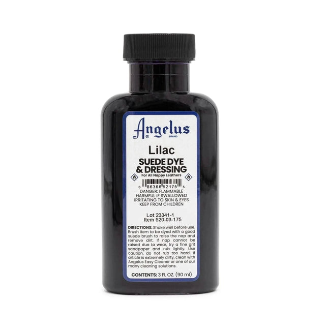 Angelus 3oz. Lilac Suede Dye - American Leatherworks