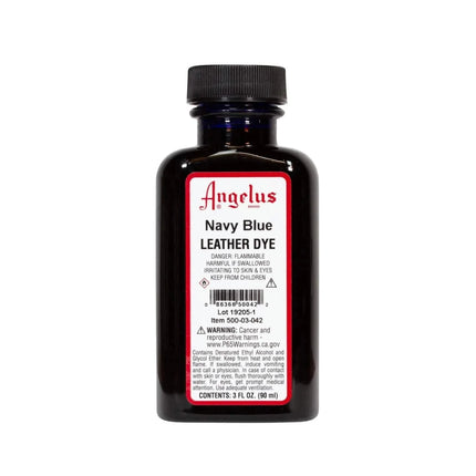 Angelus 3 oz. Navy Blue Leather Dye - American Leatherworks