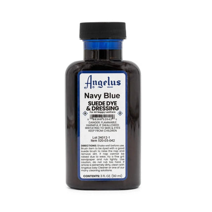 Angelus 3oz. Navy Blue Suede Dye - American Leatherworks