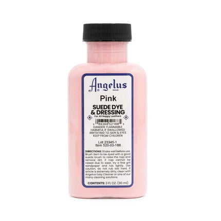 Angelus 3oz. Pink Suede Dye - American Leatherworks