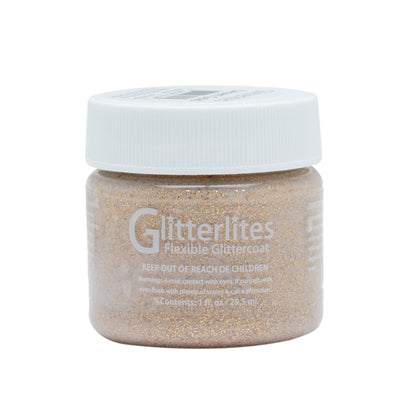 1oz. Angelus Glitterlites Leather Paint (Color Options)