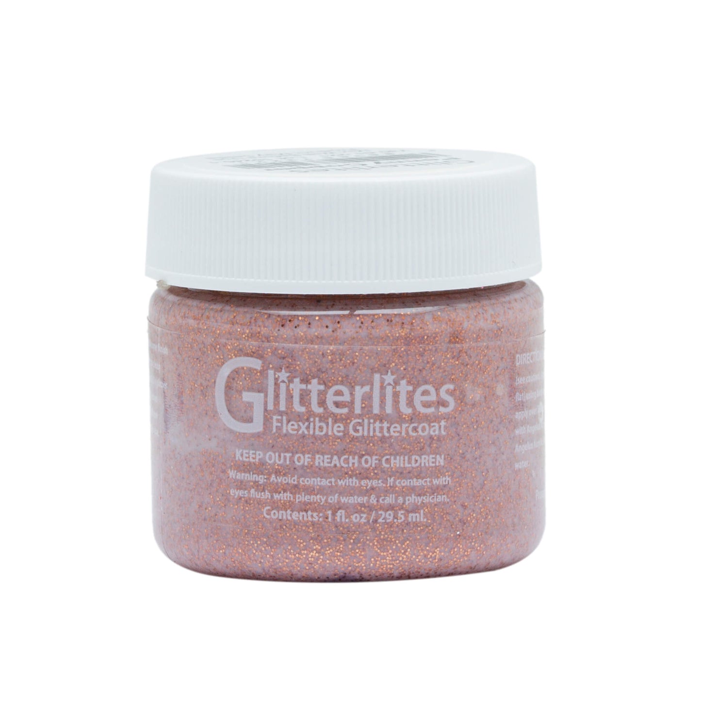 1oz. Angelus Glitterlites Leather Paint (Color Options)