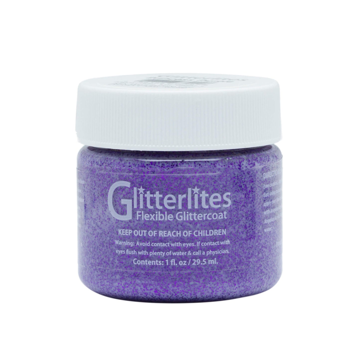 1oz. Angelus Glitterlites Leather Paint (Color Options)