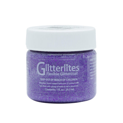 1oz. Angelus Glitterlites Leather Paint (Color Options)