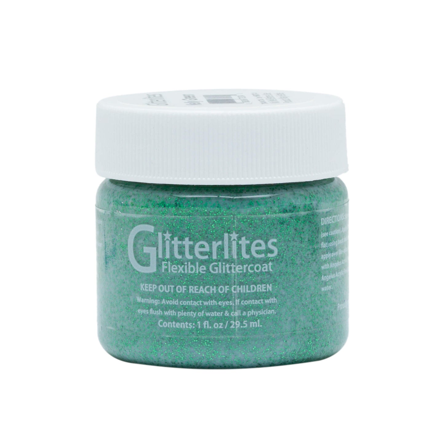 1oz. Angelus Glitterlites Leather Paint (Color Options)
