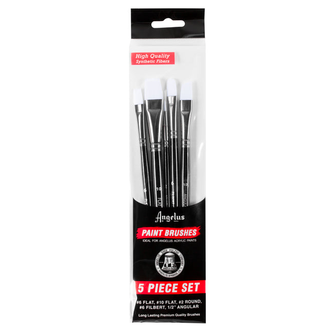 Angelus Paint Brush Set of Five