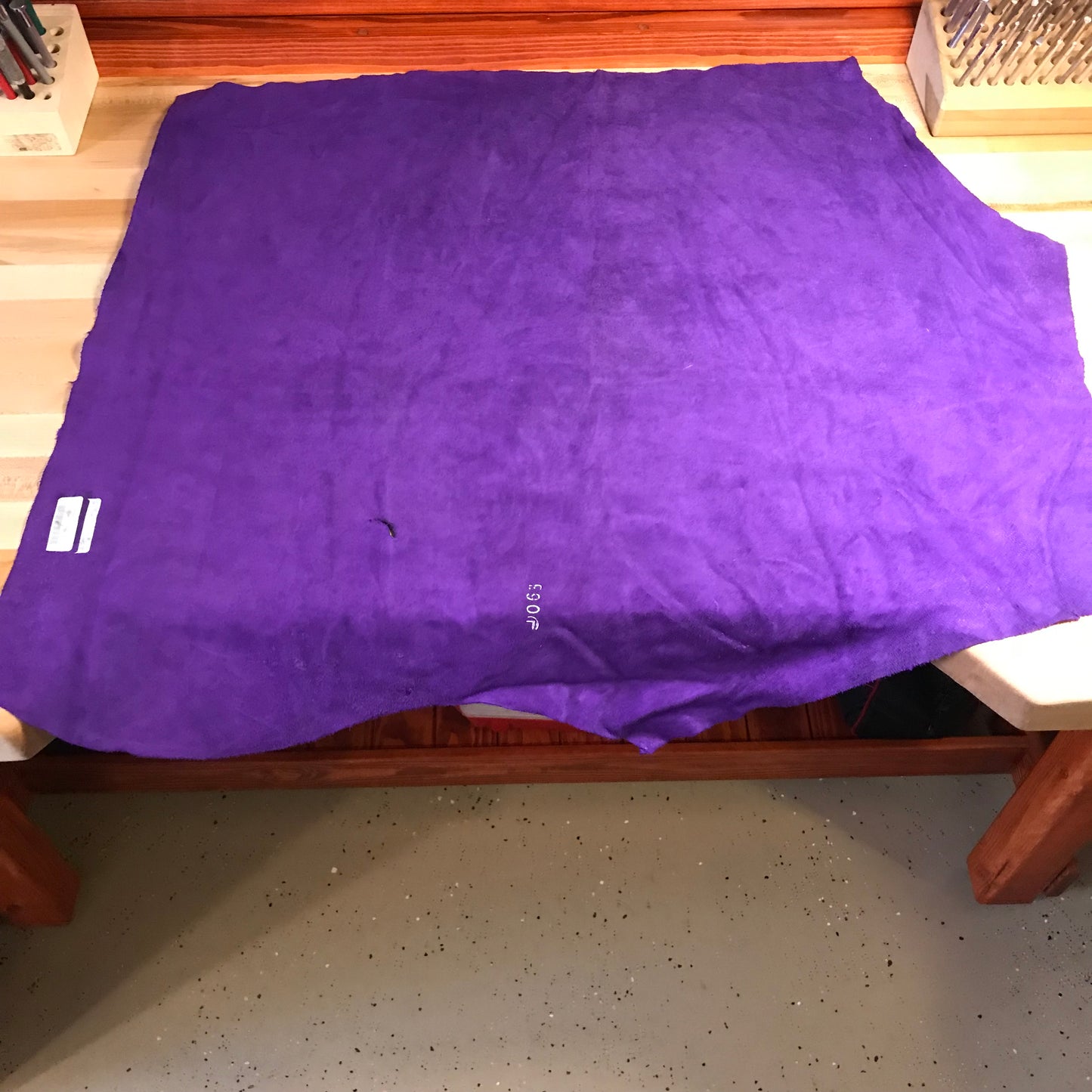 Purple Suede 2-3 oz (Odd sizes) - American Leatherworks