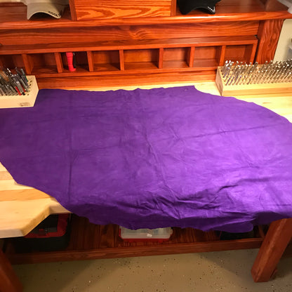 Purple Suede 2-3 oz (Odd sizes) - American Leatherworks