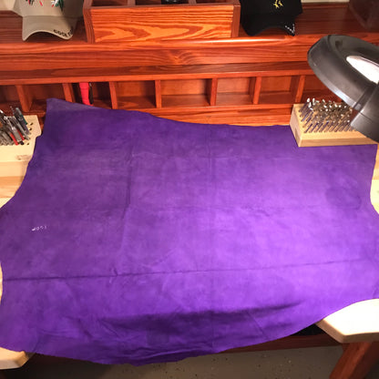 Purple Suede 2-3 oz (Odd sizes) - American Leatherworks