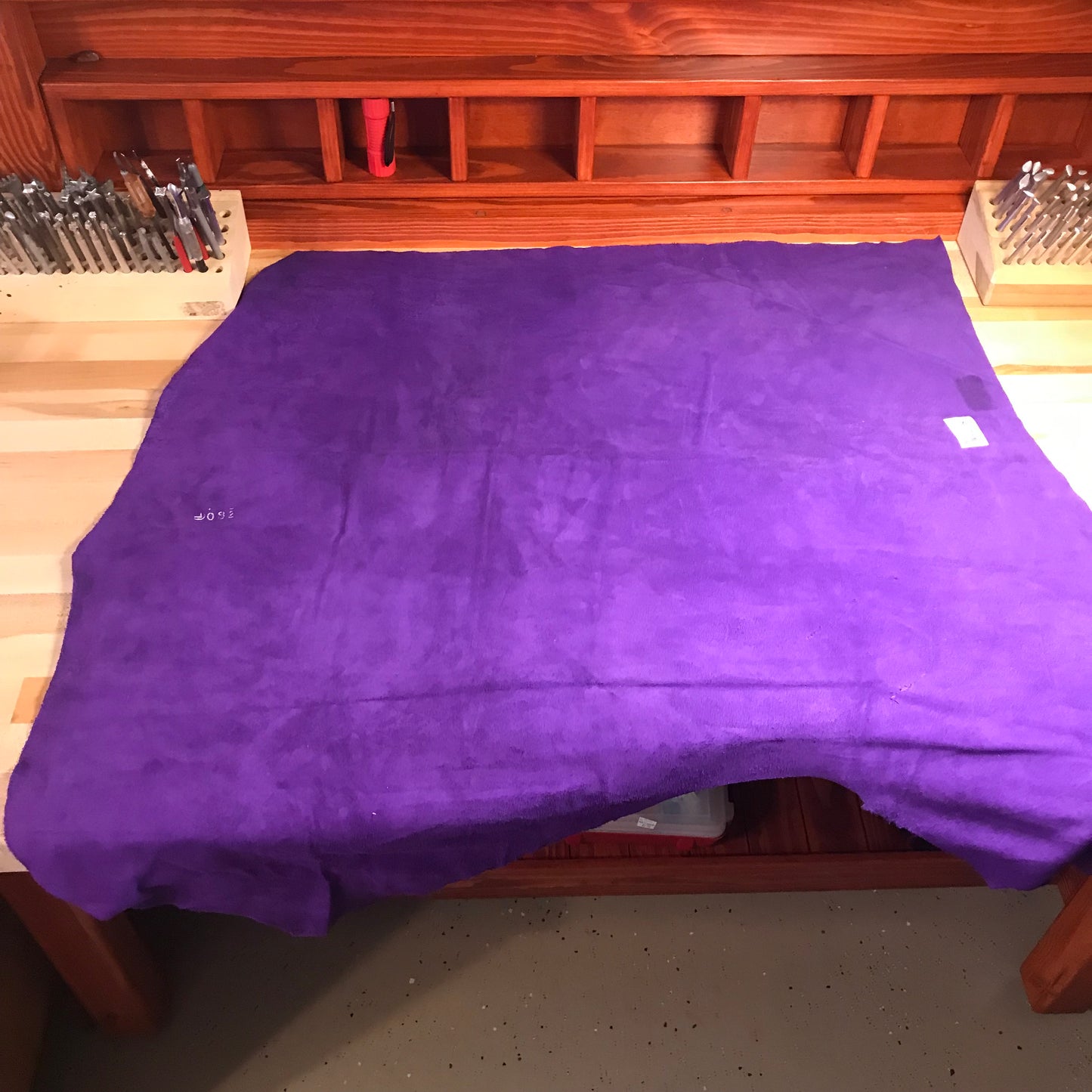 Purple Suede 2-3 oz (Odd sizes) - American Leatherworks