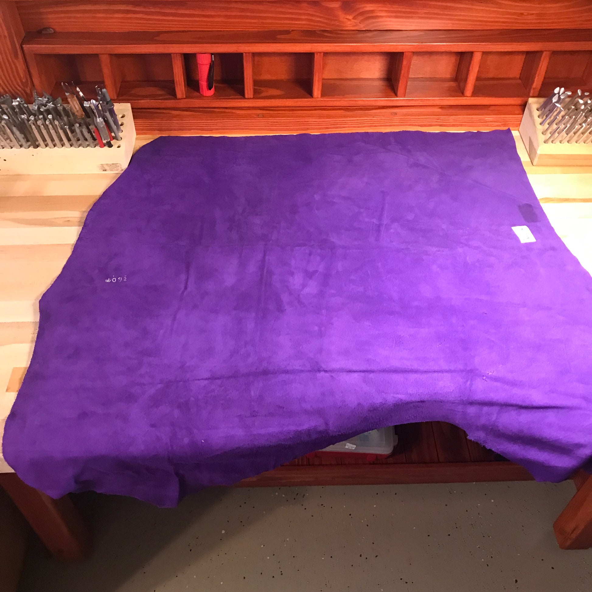 Purple Suede 2-3 oz (Odd sizes) - American Leatherworks